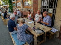 Nachmittagsbier im "Pinkus"  Nachmittagsbier im "Pinkus" : 2020.45 Jahre, Deutschland, Europa, Europe, Germany, Heidemarie Osterbuhr geb. Lampsat, Klassentreffen, Münster, Nordrhein-Westfalen