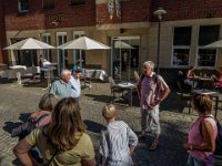Sammeln für den Stadtrundgang  Sammeln für den Stadtrundgang : 2020.45 Jahre, Deutschland, Europa, Europe, Germany, Klassentreffen, Münster, Nordrhein-Westfalen