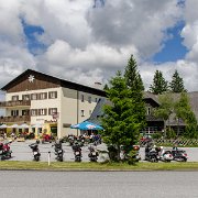 Vormittagskaffee im Gaberlhaus : !Moped-Touren, 2017.4-Laender, 2017.4-Länder, Europa, Europe, Kemetberg, Max-Planck-Schule, Moped-Touren, Steiermark, Österreich