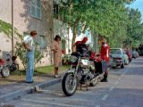Abfahrt von Port Grimaud : 1981.Port Grimaud, BMW R45, Europa, Frankreich, Ilse Reinecke, Isabella Reinecke, Klaus Reinecke, MRD, Moped-Touren, Port Grimaud, Provence-Alpes-Côte d'Azur, europe, jAlbum