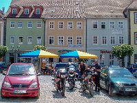 Mittag auf dem schönen Markt von Hildburghausen  Mittag auf dem schönen Markt von Hildburghausen