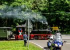 Die Preßnitztalbahn kreuzt die K7129 : 2016.Erzgebirge, Deutschland, Europa, Europe, Germany, Jöhstadt, MRD, Sachsen, Schmalzgrube, jAlbum