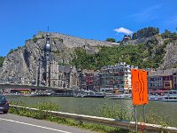 Abfahrt aus Dinant : 2018.Ardennen, Belgien, Dinant, Europa, Europe, MRD, Wallonie