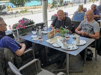 Mittagspause in den Seeterassen am Biggesee : 2018.Ardennen, Deutschland, Europa, Europe, Germany, MRD, Nordrhein-Westfalen, Olpe