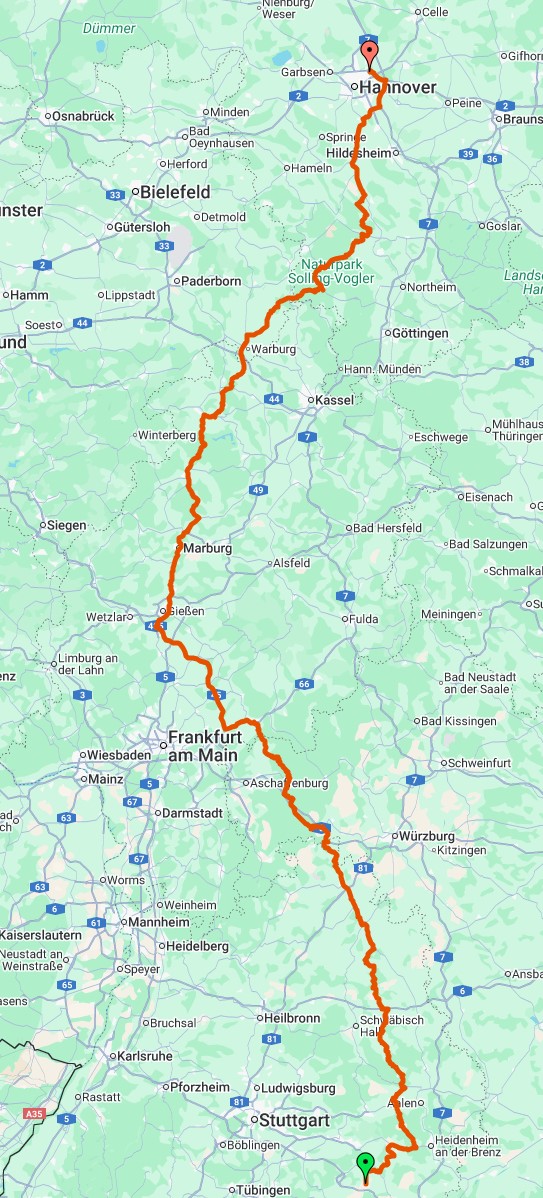 Steinegg 2025 Rückreise 2