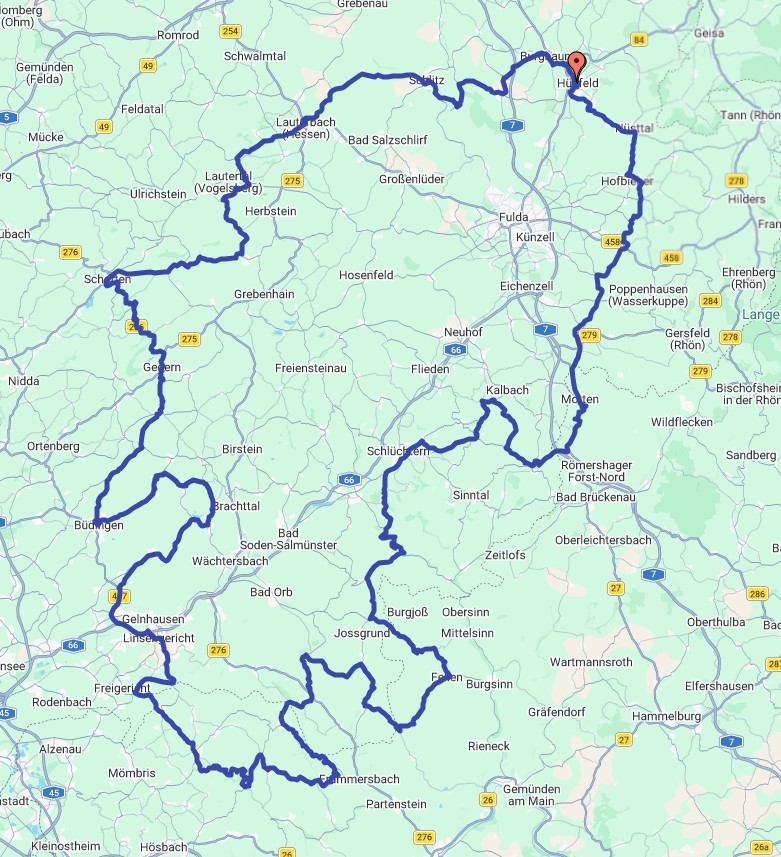 Spessart und Vogelsberg am 27.06.